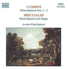 Cambini. Wind quintets No. 1 - 3. CD. Free Postage!