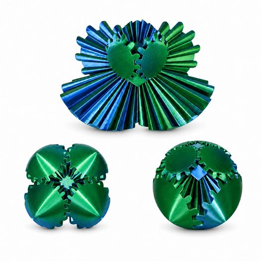 Gear Ball Fidget Toy - 3D - 4 Colors
