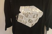 Brand new fancy loose fit top size UK14/16 EU42/44 Postage included