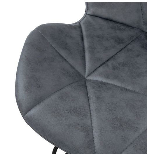 Set of 2 Height Adjustable Faux Leather Bar Stools Brown or Grey Kitchen Breakfast Bar Chairs with Backrest and Footrest