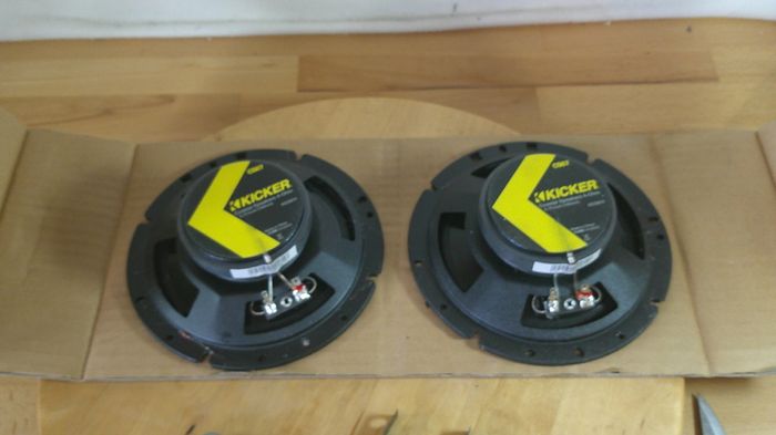 Kicker CS Series 6-3/4" (165mm) Coaxial Car Speakers 300W Peak CS67 New Boxed Unused