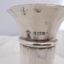 Sterling silver vase 70g, Adie Brothers 1956 Image 2