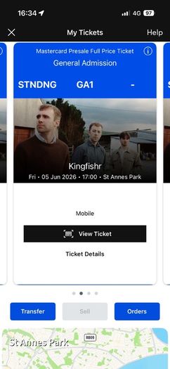 1 Kingfishr tickets for sale