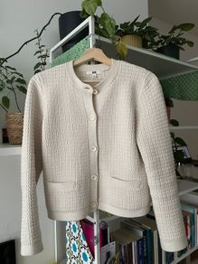 Uniqlo boucle cardigan