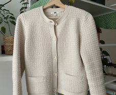 Uniqlo boucle cardigan