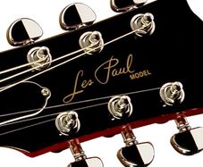 Les Paul Gold Guitar Headstock Decal