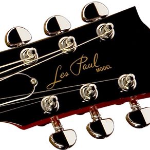 Les Paul Gold Guitar Headstock Decal