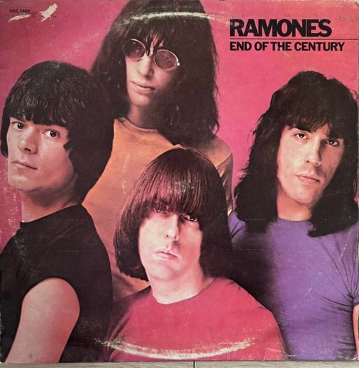 Ramones. End of century South African release. Vinyl nm except for writing on 1 label. Sleeve a bit tatty which is common with South African releases as made with recycled material