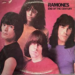 Ramones. End of century South African release. Vinyl nm except for writing on 1 label. Sleeve a bit tatty which is common with South African releases as made with recycled material