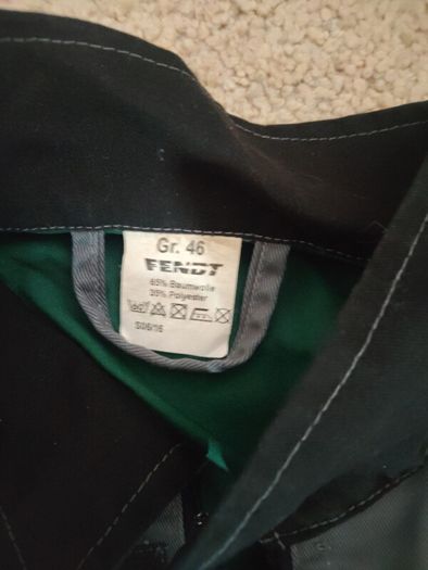 Fendt Overalls size 46, 2 pair.