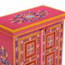 Sideboard Solid Mango Wood Pink Hand Painted Image 6