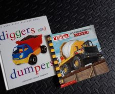 Book about Diggers & Dumpers / Mixer