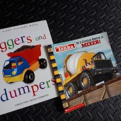 Book about Diggers & Dumpers / Mixer