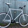 New Funked Up Fixie FixedGear Singlespeed Bicycle - Size 63cm XXL to suit a Rider of height 6'3" to 6'7" (190cm to 202cm) Image 4
