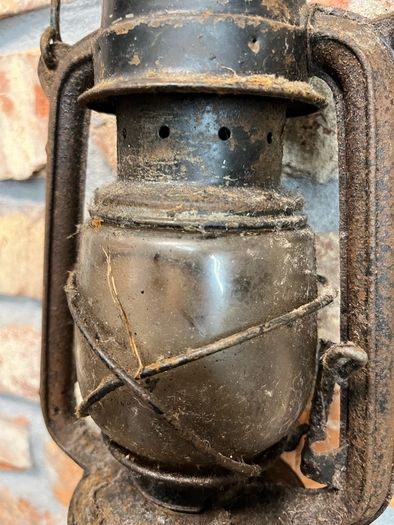 vintage oil lamp