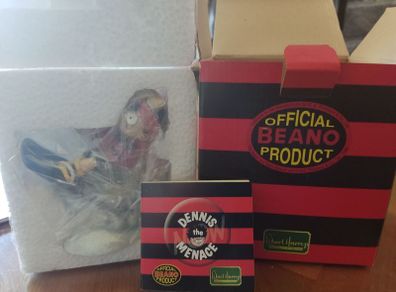 Denis the menace and Beano Robert Harrop collectables