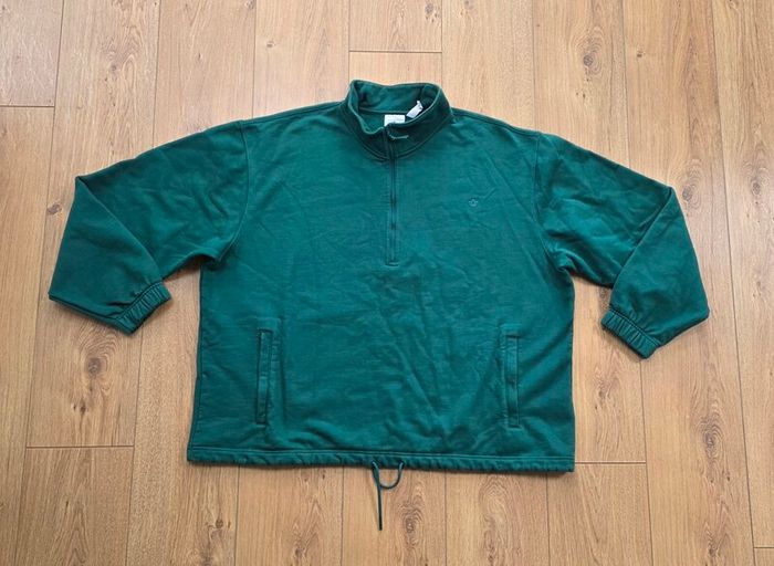 Adidas Men's Half Zip Fleece Sweatshirt Size 2XL