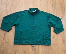Adidas Men's Half Zip Fleece Sweatshirt Size 2XL