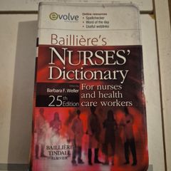 Bailliere's Nurses' Dictionary