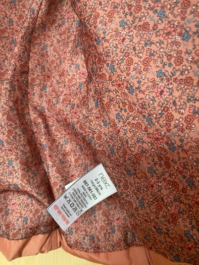 next girls jacket 2/3years 98cm