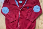 Mamas and Papas cardigan red 12-18 months