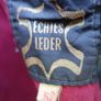Unisex Heavy Duty, Zipped Black Leather Jacket Image 5