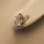 2ct+2ct Moissanite Solitaire Studs Image 8