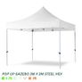 Heavy Duty Pop Up Gazebo Steel 40mm Hex 3m x 3m Image 4