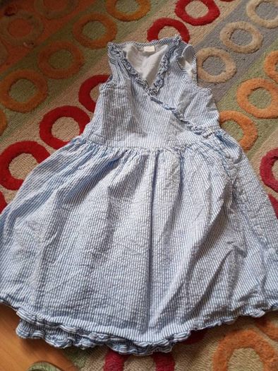 next stripped summer dress age 6