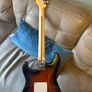 fender squire stratocaster with Harley Benton amp and maxon overdrive pedal Image 5