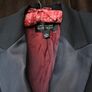 Tuxedo Style Ladies Black Wool Dress Jacket Size 8 Image 3