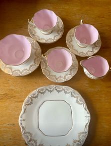Vintage Salisbury Bone China Tea Set