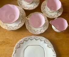 Vintage Salisbury Bone China Tea Set