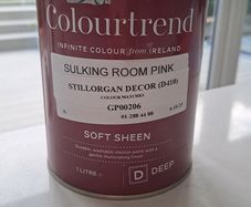paint - Sulking room pink