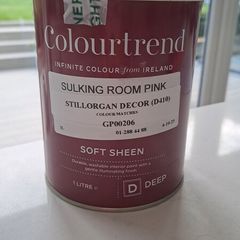 paint - Sulking room pink