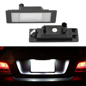 2pcs Car License Number Plate LED Light CANBUS No Error 12V Leds Trunk Lamp for BMW E81 E87 E63 E64 E89 Z4 F20 F21 Light Source