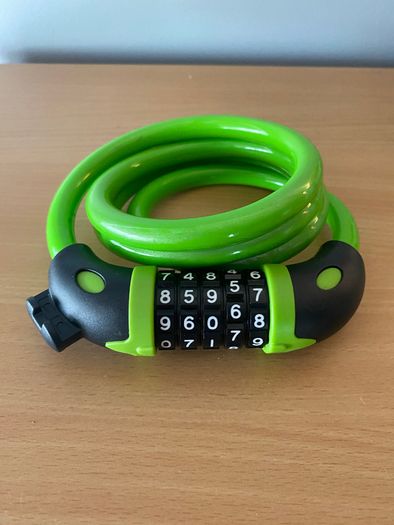 Bicycle Lock  5 Digit Combination Cable Lock