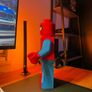 Giant LEGO-Style Spider-Man Figure  3D Printed Collectible 22cm Image 4