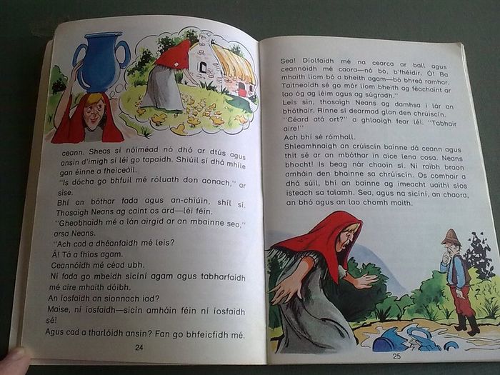 Fas Irish language school book Ireland Gaeilge