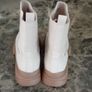ladles Primark cream ankle boots Image 3