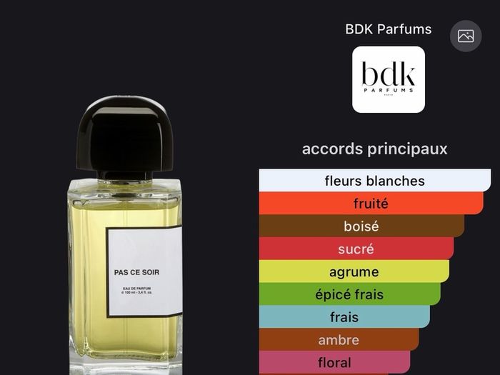 Bdk Pas Ce Soir 100ml Edp
