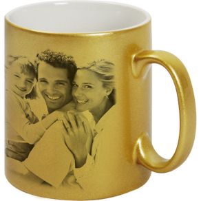 Personalised Golden Sparkling Mug