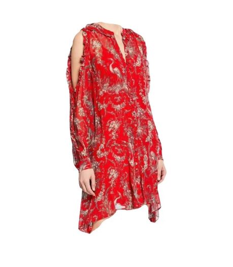 The Kooples - Red Silk Dress