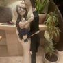 As New - Fabulous Large 4Ft Halloween Skeleton Couple Statue - Can Deliver Image 3