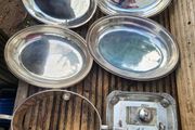 silver plate etc x 4