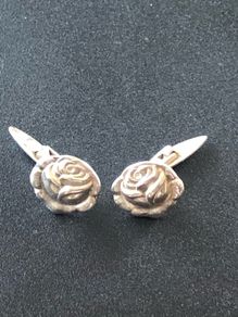 Danish Silver Art Nouveau Cufflinks