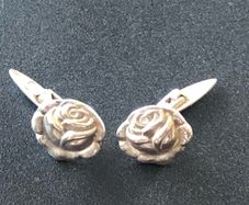 Danish Silver Art Nouveau Cufflinks
