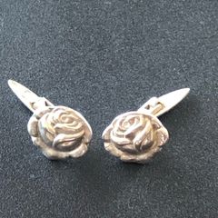 Danish Silver Art Nouveau Cufflinks