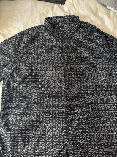Armani Exchange Logo Print Shirt XL