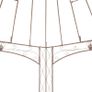 Garden Pavilion Antique Brown 4 m Iron Image 3